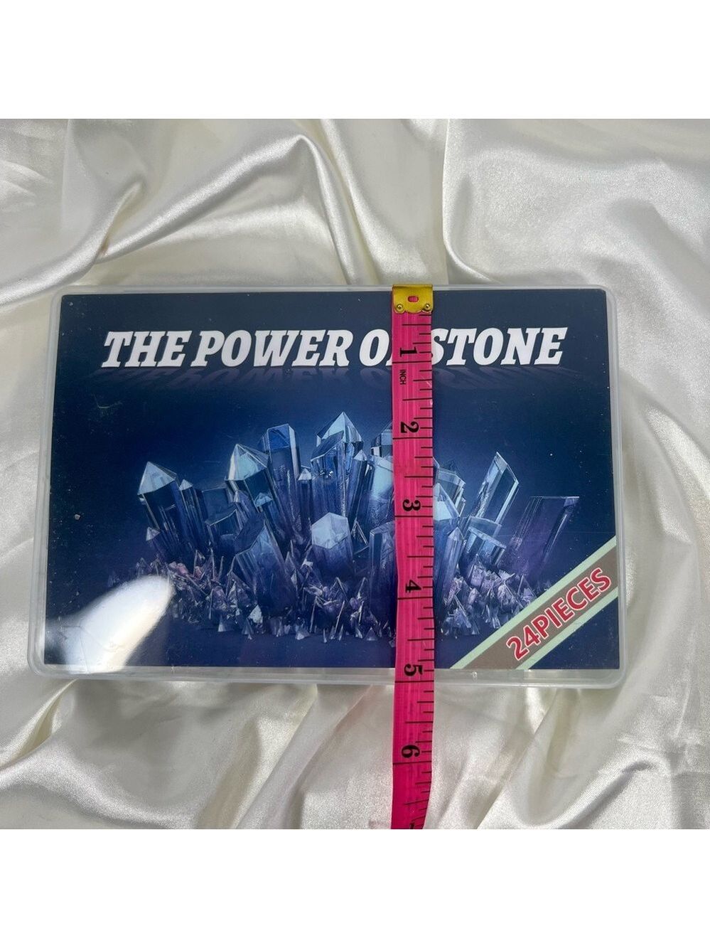 Rough Gemstone Rocks Collection Gift Set Box 24 Piece - Picture 7 of 7
